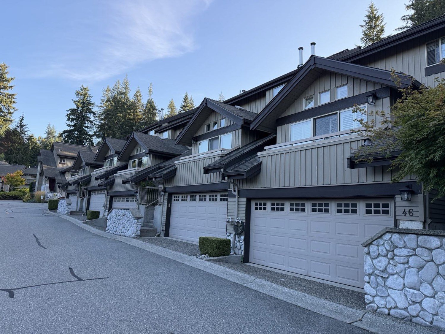 Nahanee Woods townhomes, North Vancouver